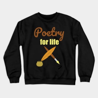 April - Poetry Month Crewneck Sweatshirt